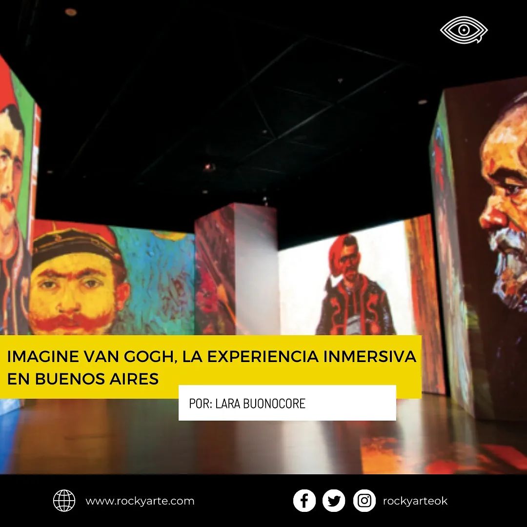 IMAGINE VAN GOGH, LA EXPERIENCIA INMERSIVA EN BUENOS AIRES.

Por: Lara Buonocore ✍🏻

🎨A partir de febrero del 2022 se podrá asistir a Imagine Van Gogh, la famosa muestra de arte inmersiva.

👉🏼Es la primera vez que llega una exposición de este tipo a la Argentina.

🖼️Se encontrará exhibida en el Pabellón Frers.

🔗Link en bio.

#VanGogh #experiencia #BuenosAires #Frers #muestra #arte